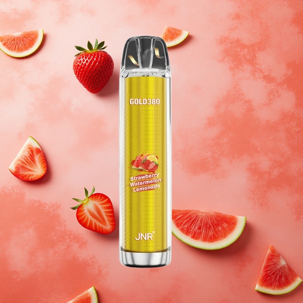 JNR Gold380 6000 Puffs Fragola Anguria Limonata 13ml Capacità e-Liquid 1.0ohm Mesh Coil Italia wholesale