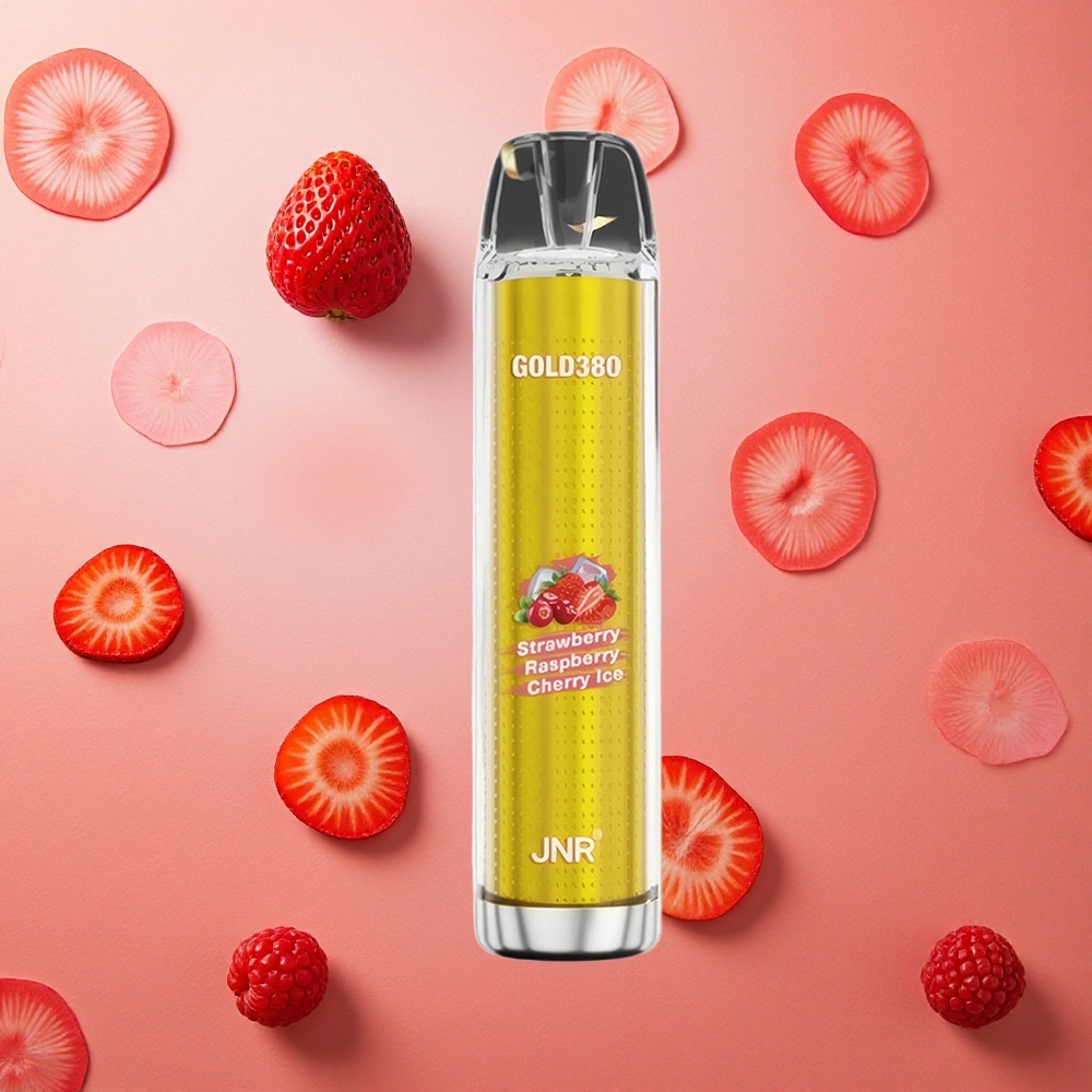 JNR Gold380 6000 Puffs Fragola Lampone 1500mAh 13ml Italia wholesale