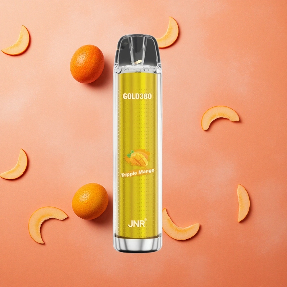 JNR Gold380 6000 Puffs Mango Triplo 13ml Capacità e-Liquid 1.0ohm Mesh Coil Italia wholesale