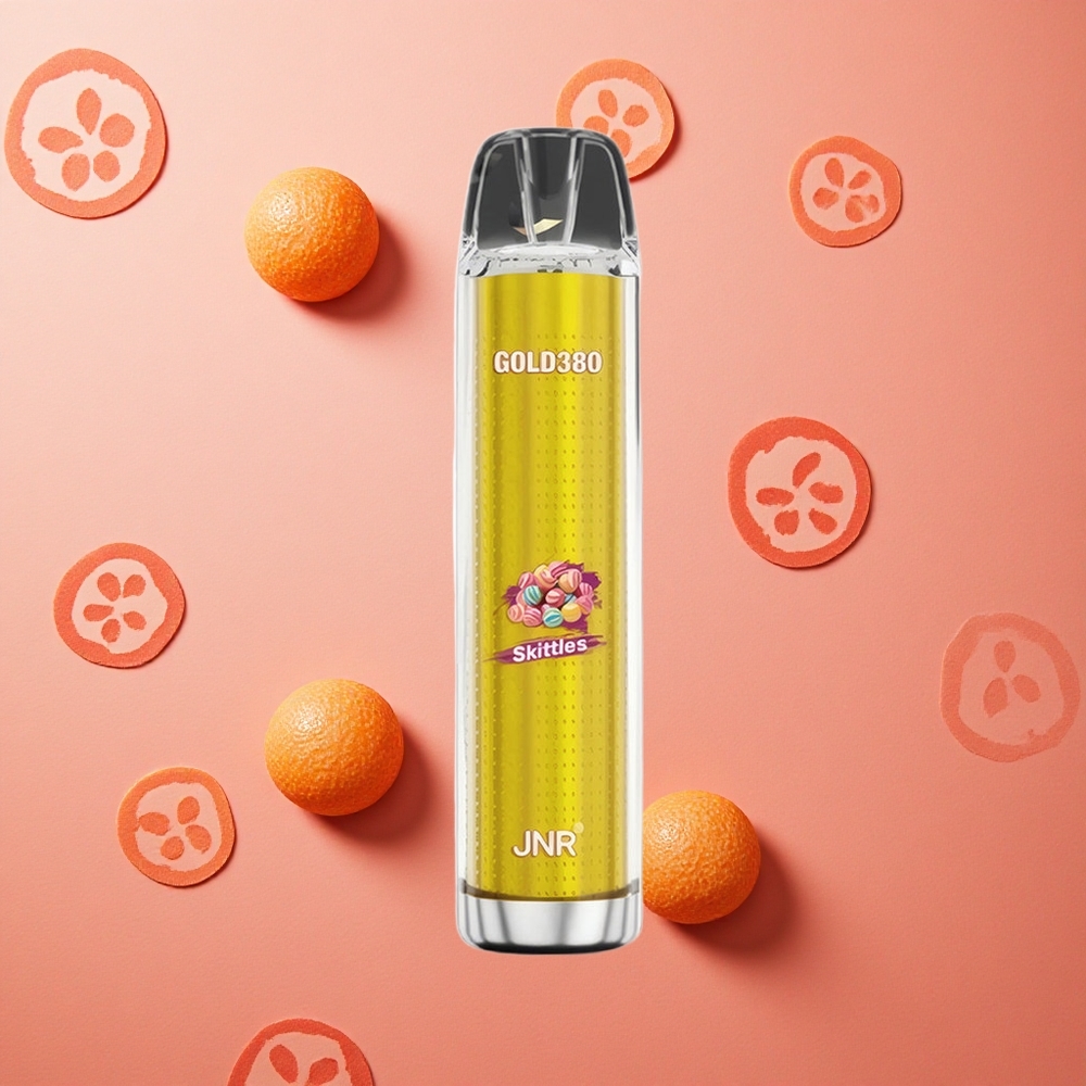 JNR Gold380 6000 Puffs Skittles Arcobaleno 1500mAh Batteria 13ml Capacità Italia wholesale