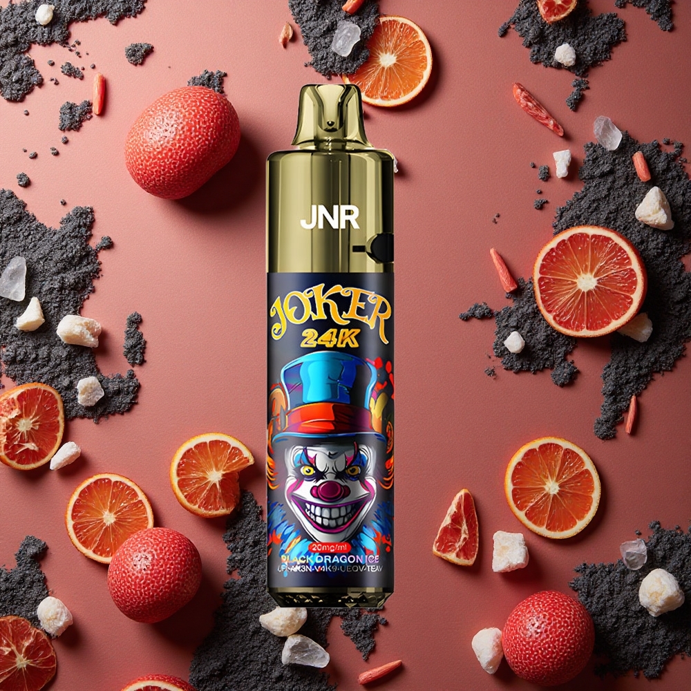 JNR Joker 24000 Puffs Pod Ricaricabile 10ml Drago Nero Ghiaccio Italia wholesale