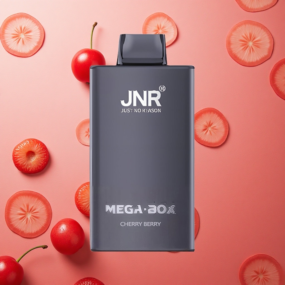 JNR Mega Box 25000 Puffs Capacità E-liquid 30ml Ciliegia Bacca Italia wholesale