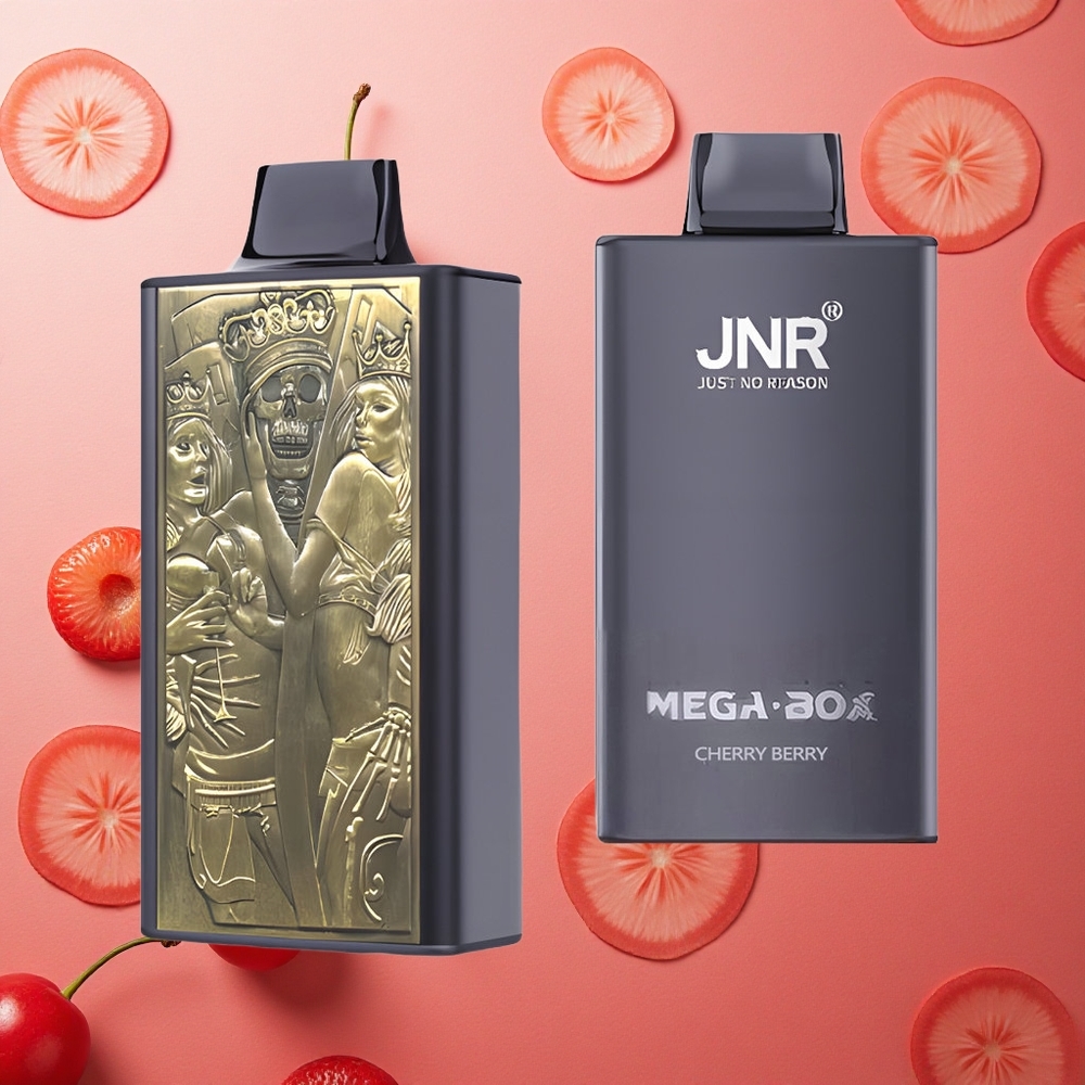 JNR Mega Box 25000 Puffs Capacità E-liquid 30ml Ciliegia Bacca Italia wholesale