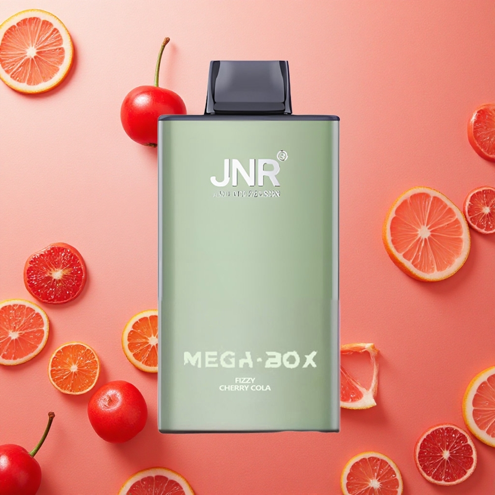 JNR Mega Box 25000 Puffs Capacità E-liquid 30ml Ciliegia Cola Frizzante Italia wholesale