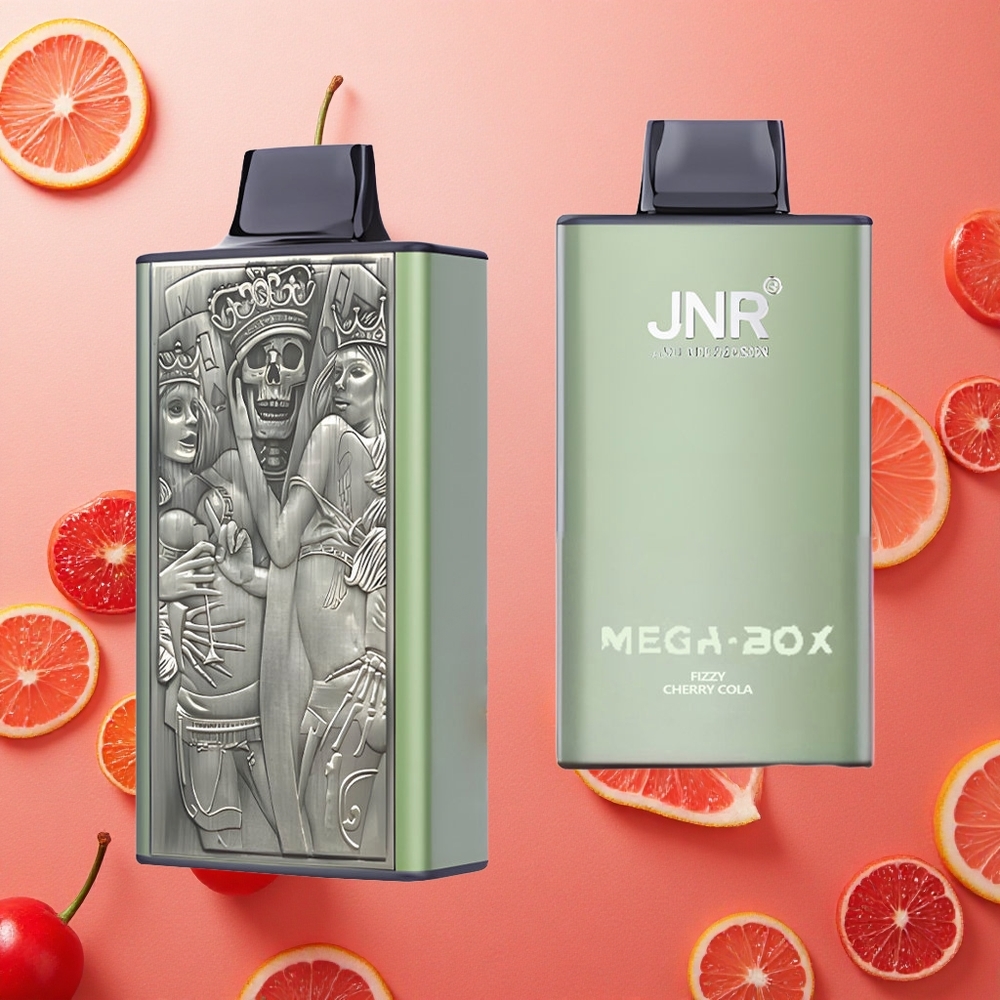 JNR Mega Box 25000 Puffs Capacità E-liquid 30ml Ciliegia Cola Frizzante Italia wholesale