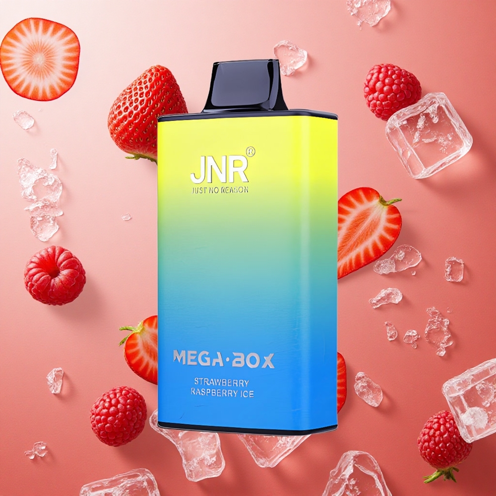 JNR Mega Box 25000 Puffs Capacità E-liquid 30ml Fragola Lampone Ghiaccio Italia wholesale