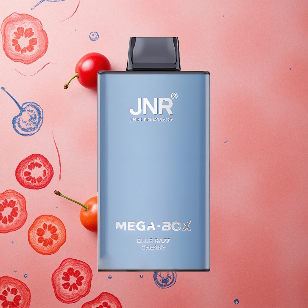 JNR Mega Box 25000 Puffs Capacità E-liquid 30ml Mirtillo Lampone Italia wholesale