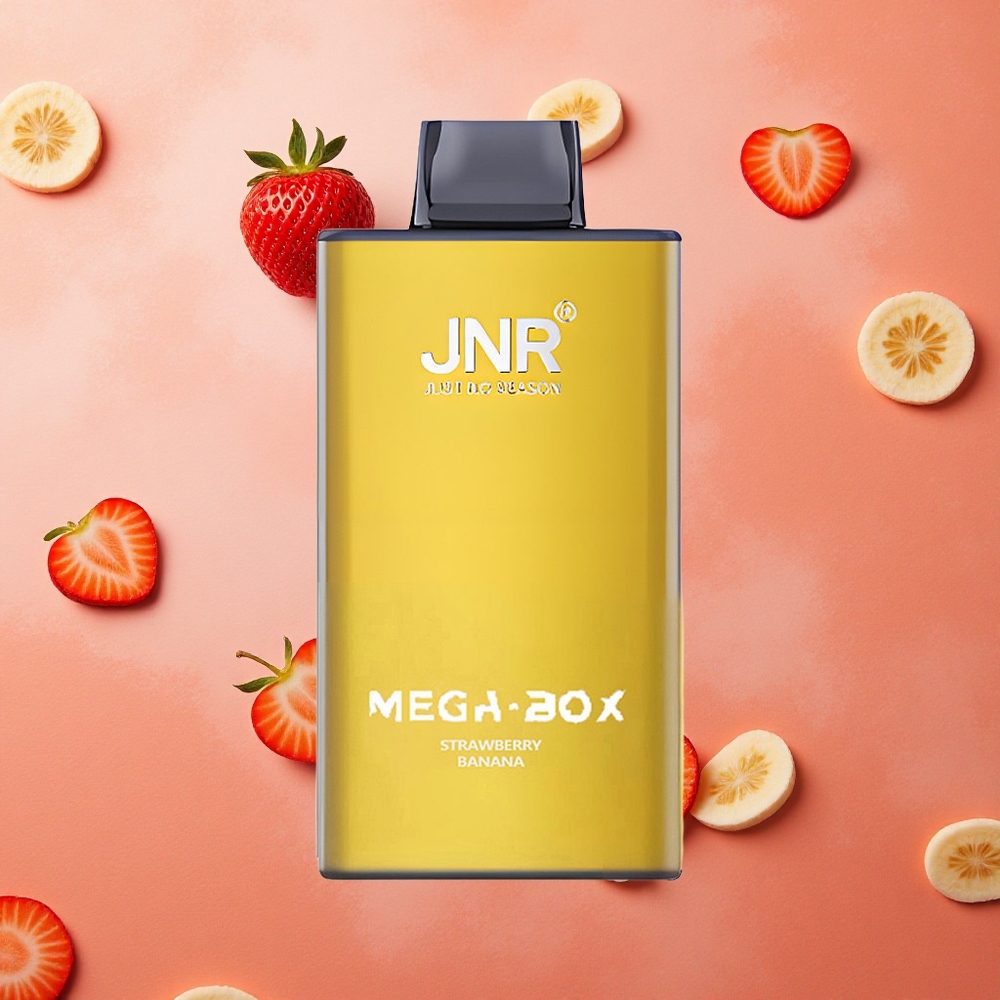 JNR Mega Box 25000 Puffs Fragola Banana Capacità E-liquid 30ml Batteria 850mAh Italia wholesale