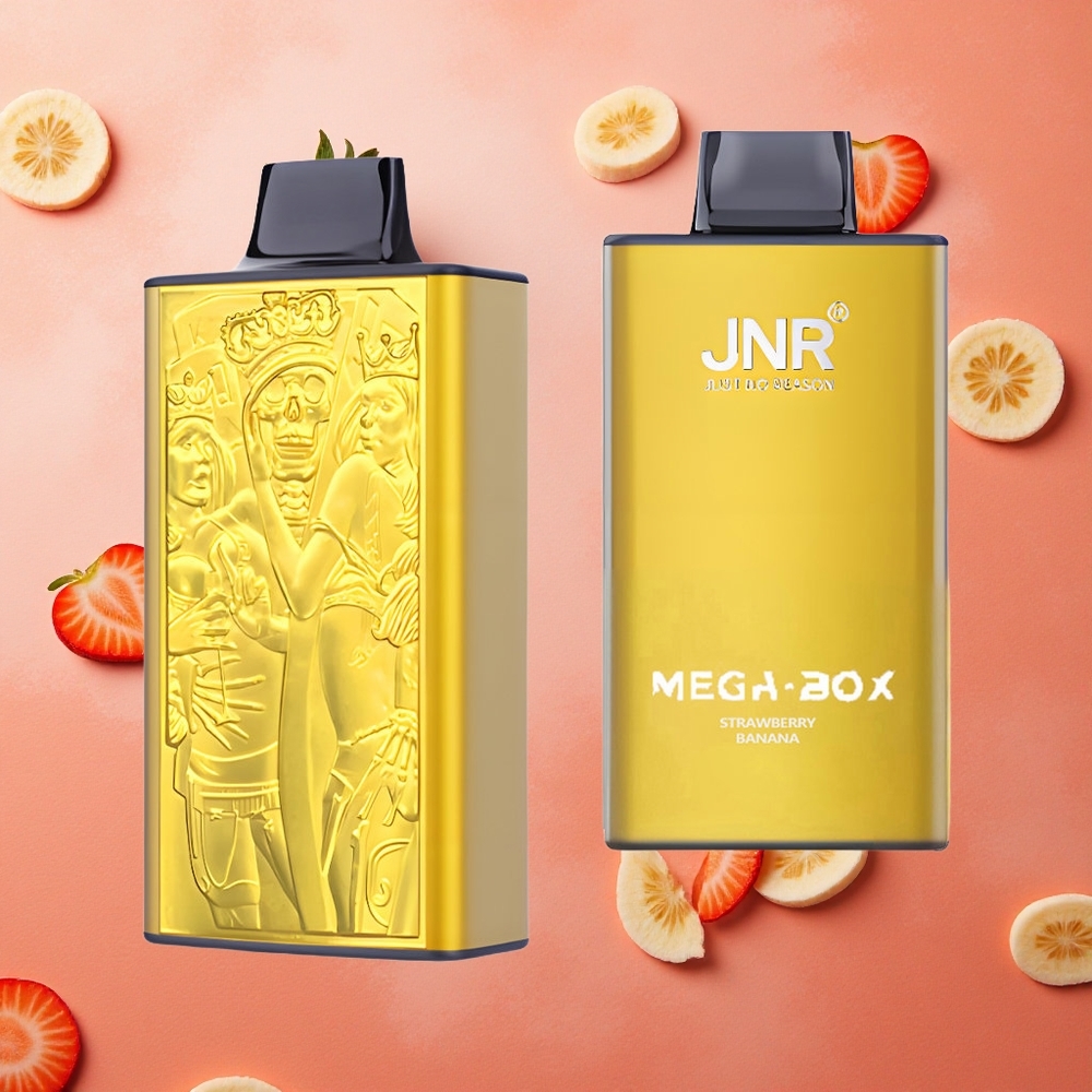 JNR Mega Box 25000 Puffs Fragola Banana Capacità E-liquid 30ml Batteria 850mAh Italia wholesale
