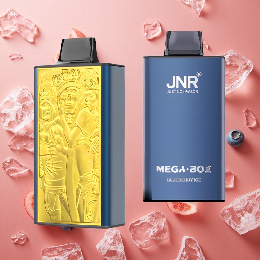 JNR Mega Box 25000 Puffs Gelso Blu Ghiaccio 30ml Capacità E-liquid 850mAh Capacità Batteria Italia wholesale
