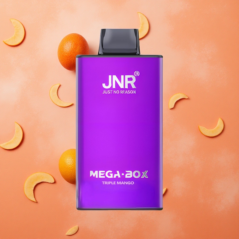 JNR Mega Box 25000 Puffs Triple Mango 30ml E-liquid 850mAh Batteria Dual Mesh Coil Italia wholesale