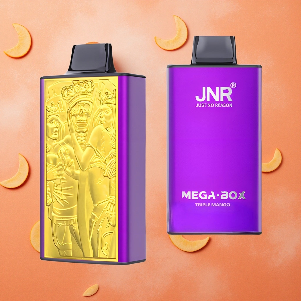 JNR Mega Box 25000 Puffs Triple Mango 30ml E-liquid 850mAh Batteria Dual Mesh Coil Italia wholesale