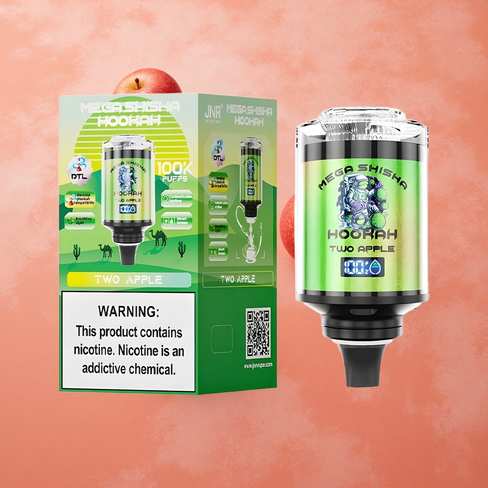 JNR Mega Shisha 100K Mela 2200mAh Ricarica Rapida Italia wholesale
