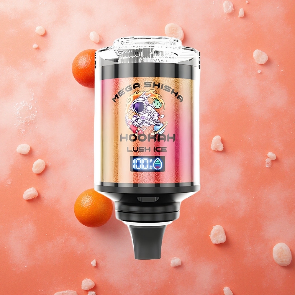 JNR Mega Shisha Hookah 100K Ghiaccio Lussureggiante 2200mAh 60ml Italia wholesale