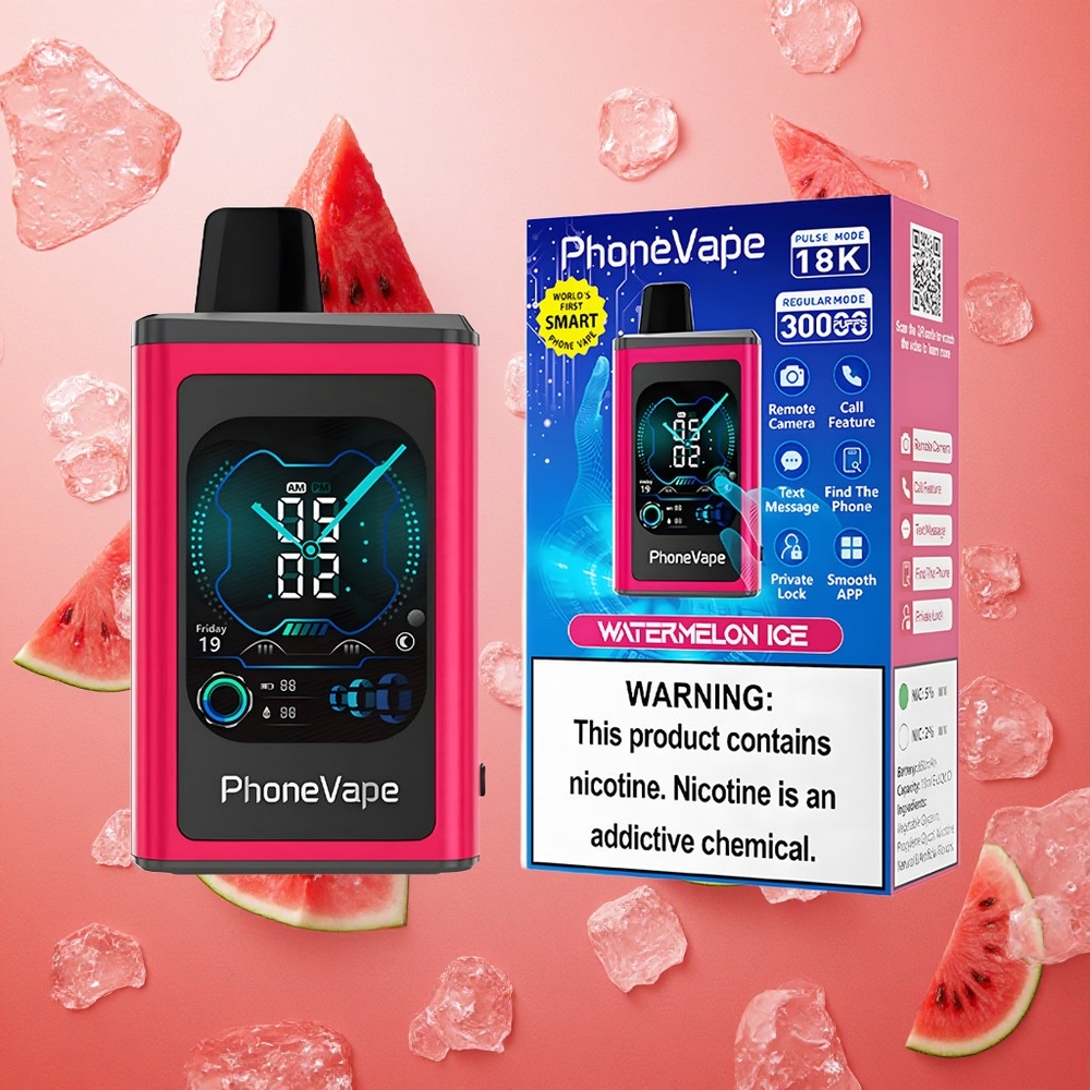 JNR Phone Vape 30000 boccate Anguria Ghiacciata Batteria Ricaricabile 850mAh Turbo Mode Italia wholesale