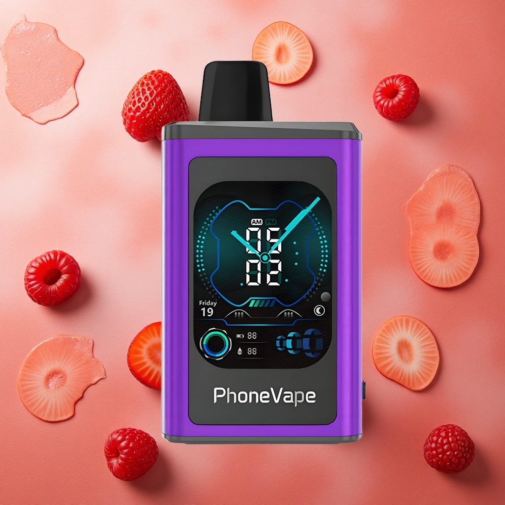 JNR Phone Vape 30000 boccate Ciliegia Fragola Lampone Batteria Ricaricabile 850mAh Italia wholesale