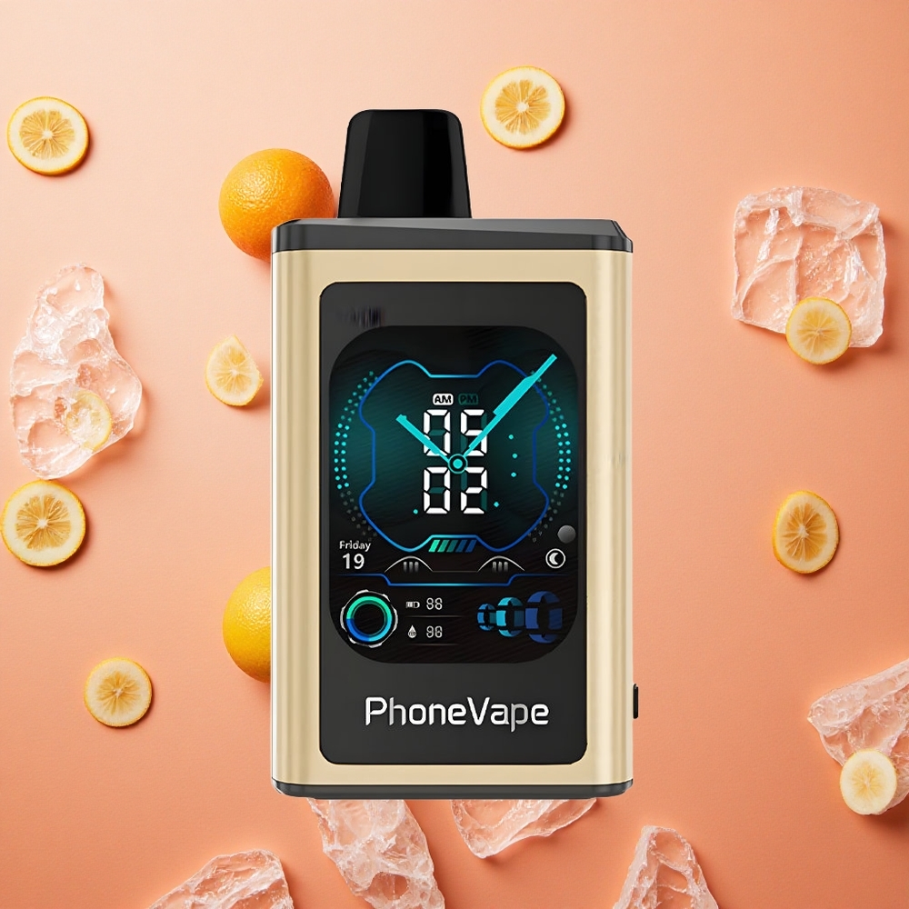 JNR Phone Vape 30000 boccate Ghiaccio Banana Batteria Ricaricabile 850mAh Schermo Completo Italia wholesale