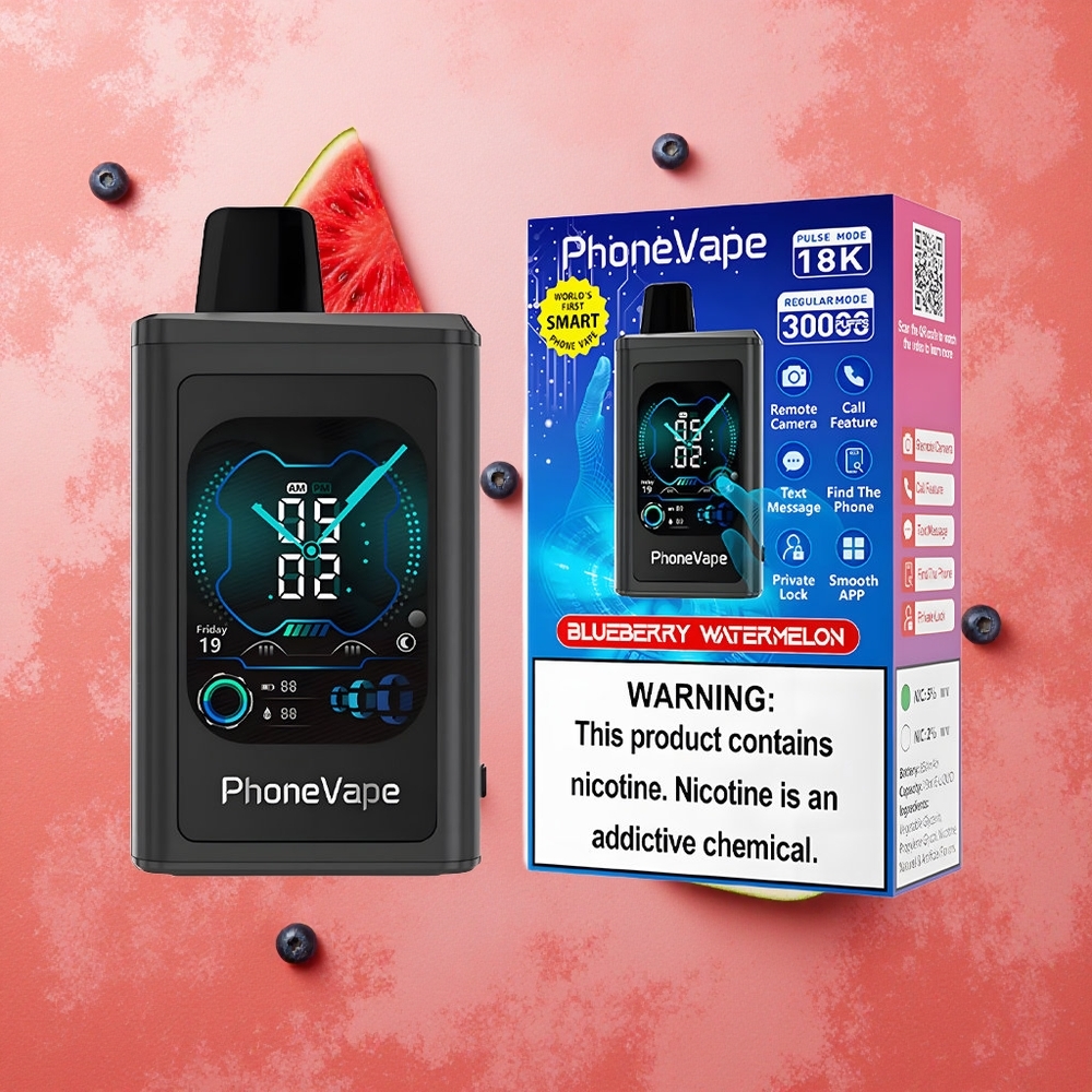 JNR Phone Vape 30000 boccate Mirtillo Anguria Batteria Ricaricabile Italia wholesale