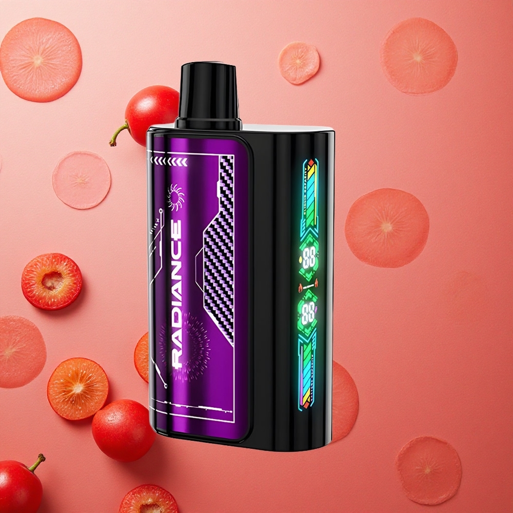 JNR Radiance 31000 Puffs Ciliegia Mora Schermo Animato Intelligen Italia wholesale