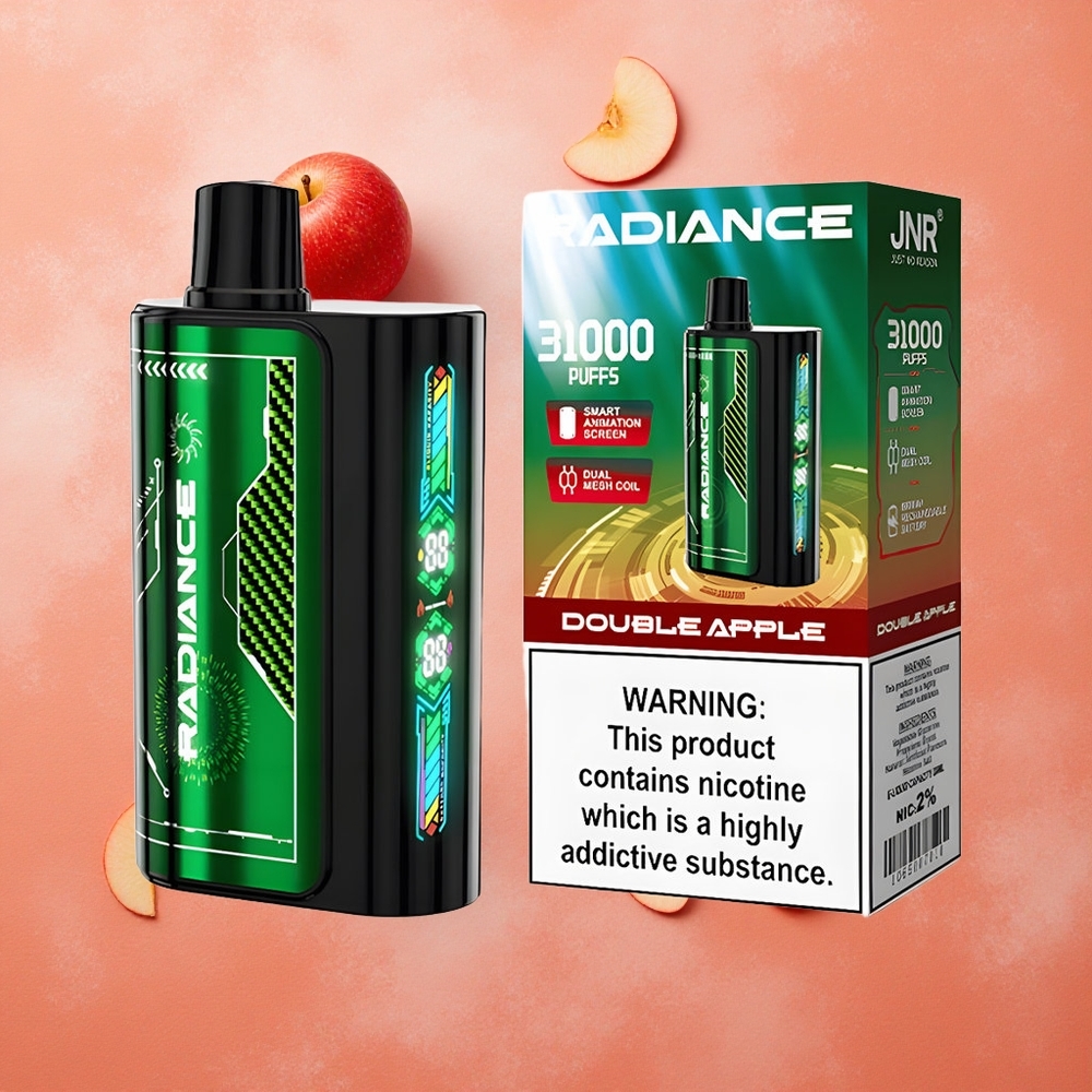 JNR Radiance 31000 Puffs Doppia Mela Schermo Animazione Intelligente Italia wholesale