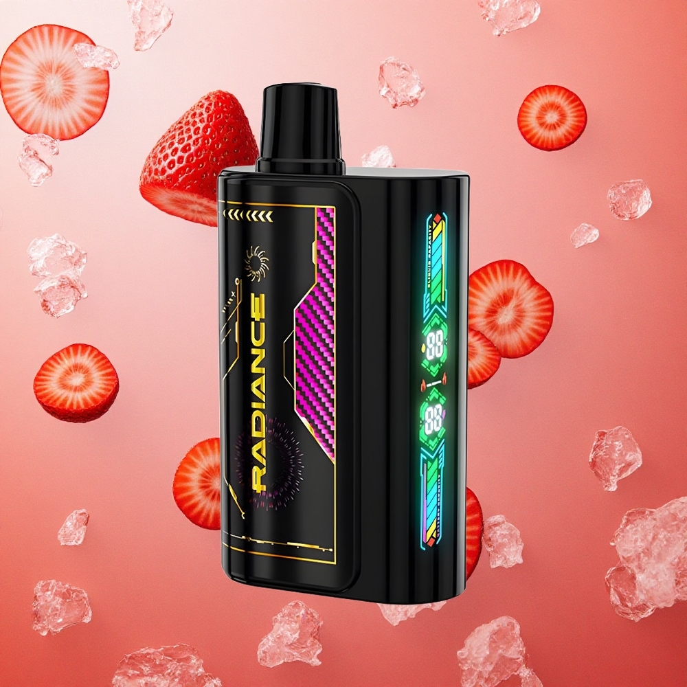 JNR Radiance 31000 Puffs Fragola Ghiaccio Schermo Animazione Intelligente Italia wholesale