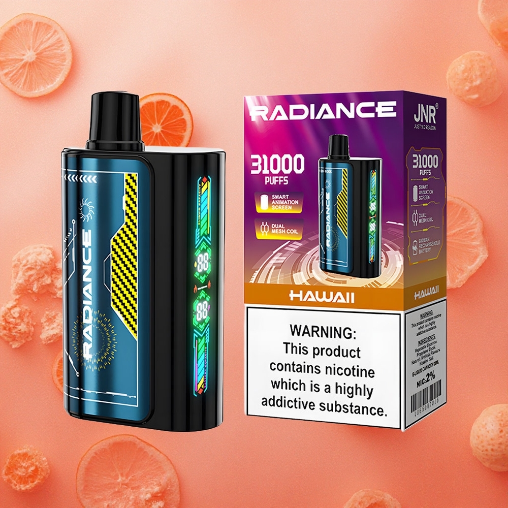 JNR Radiance 31000 Puffs Schermo Animato Intelligente Hawaii Italia wholesale