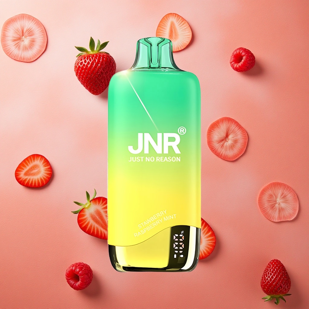 JNR Rainbow 10500 Puffs Fragola Lampone Menta Batteria 600mAh Serbatoio 18ml Italia wholesale