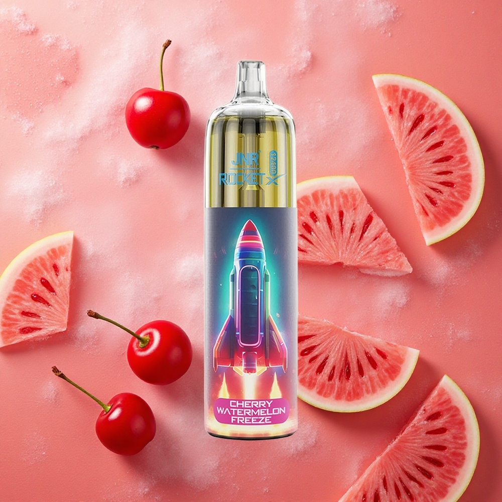 JNR Rocket-X 12400 Puffs Ciliegia Anguria Ghiacciata Ricarica Rapida Type-C Batteria 850mAh Italia wholesale