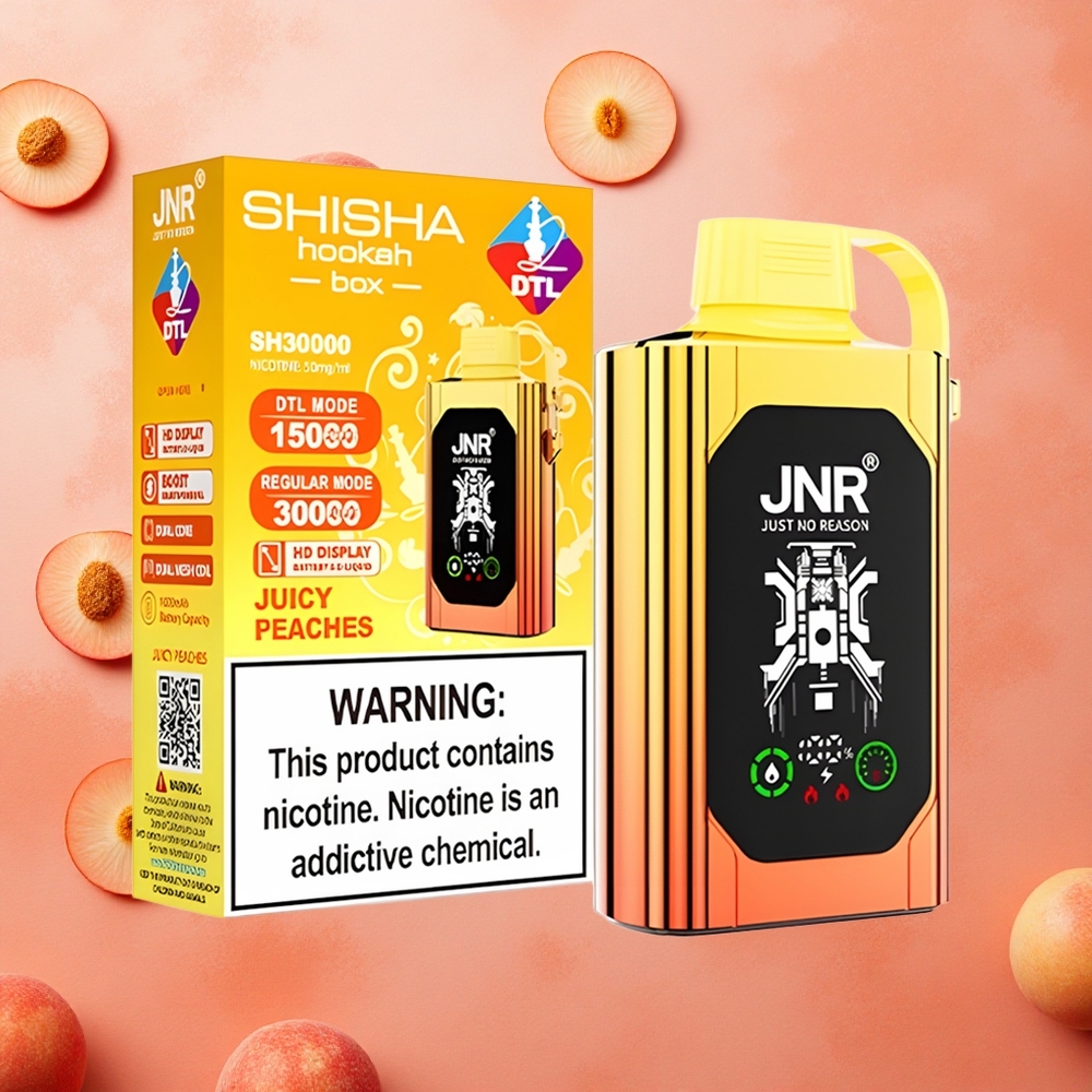 JNR Shisha Hookah Box 20500 Puffs Display HD 25ml Pesche Succose Italia wholesale