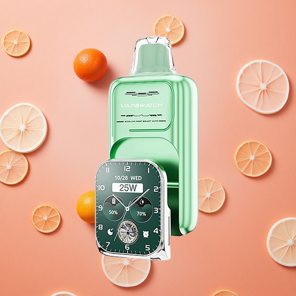 JNR Vape Watch 30000 Puffs 19mL Menta Miami Italia wholesale