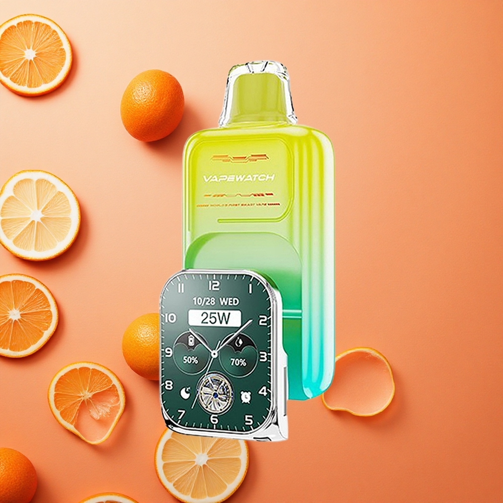 JNR Vape Watch 30000 Puffs Arancia Mango 1000mAh 19mL Italia wholesale