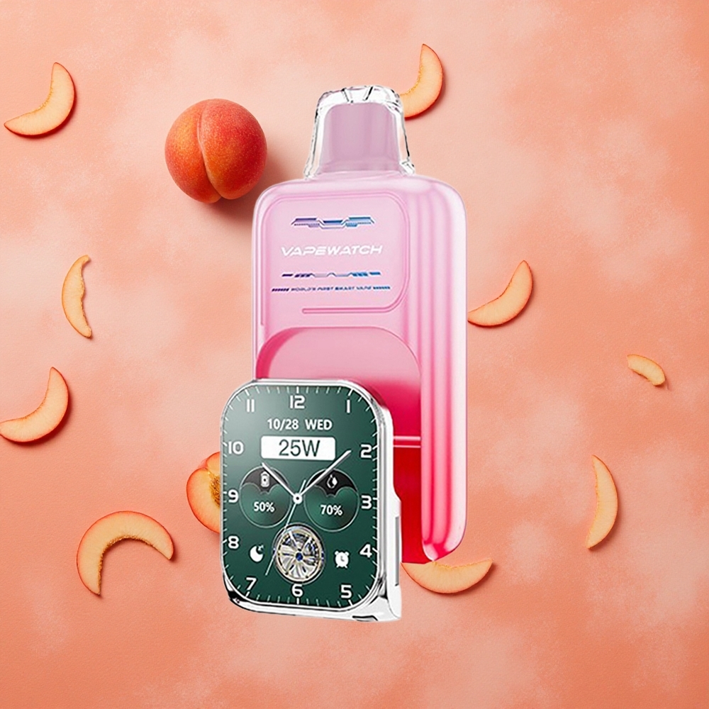 JNR Vape Watch 30000 Puffs Pesca Georgia 30.000 tirate 19mL e-liquid Italia wholesale