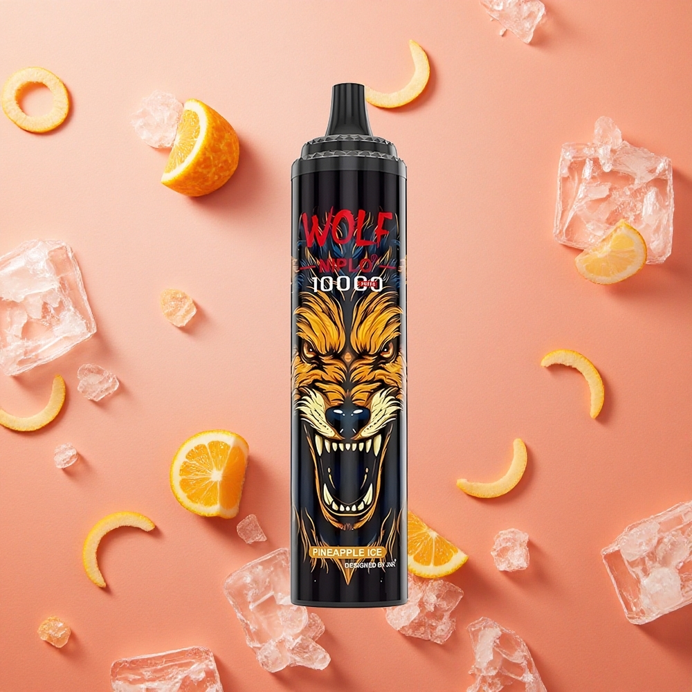 JNR Wolf Niplo 10000 Puffs Bobina Mesh 1.0 Ohm Ananas Ghiaccio Italia wholesale