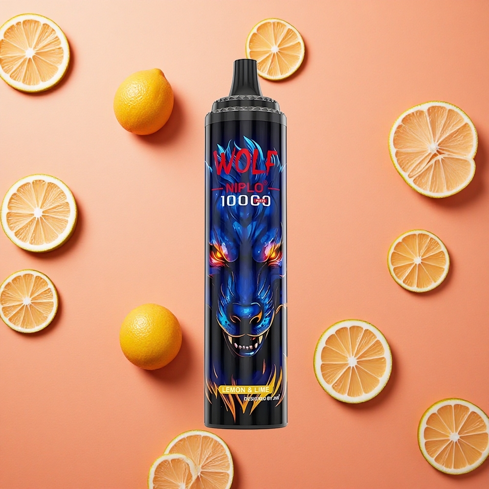 JNR Wolf Niplo 10000 Puffs Bobina Mesh 1.0 Ohm Capacità Batteria 650mAh Limone & Lime Italia wholesale