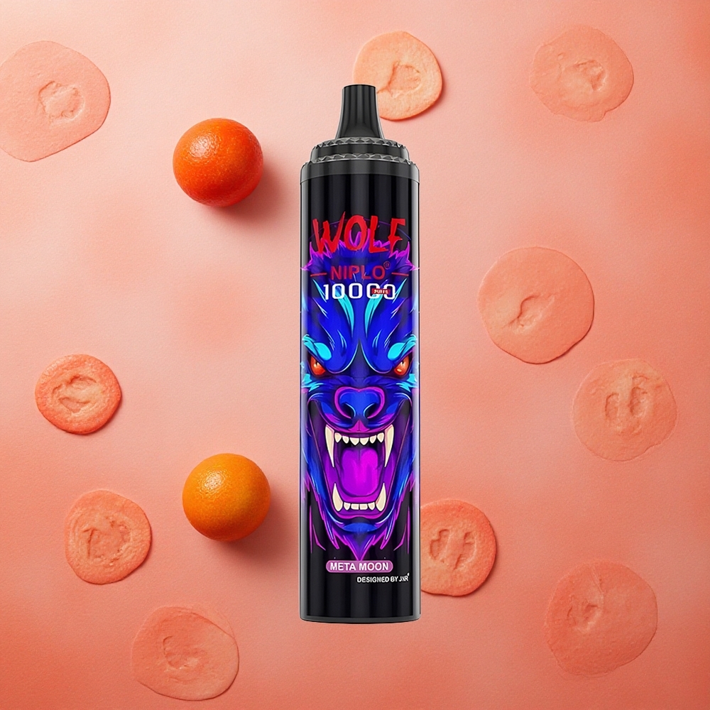 JNR Wolf Niplo 10000 Puffs Mesh Coil 1.0 Ohm Meta Luna Italia wholesale