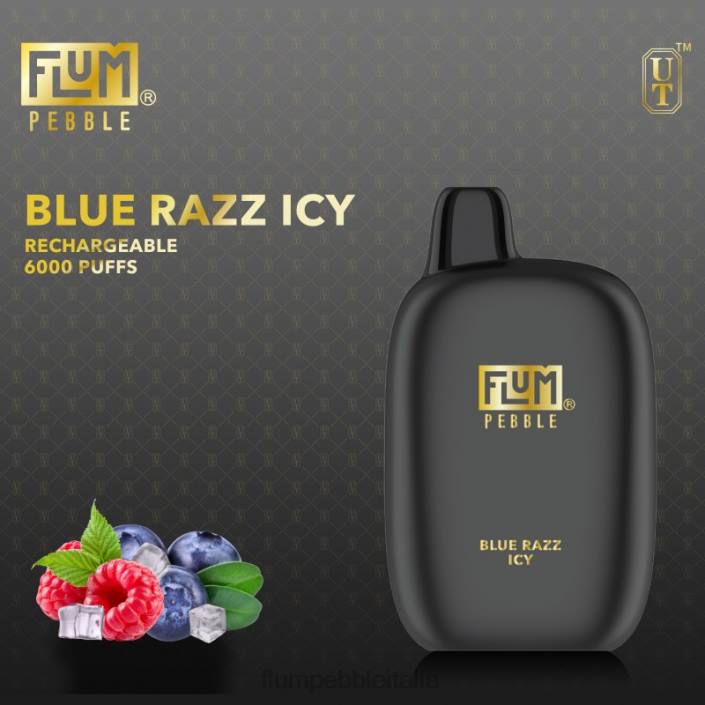 Flum Pebble Amazon | FLUM PEBBLES 6000 sbuffi blu razz ghiacciato 8FP014