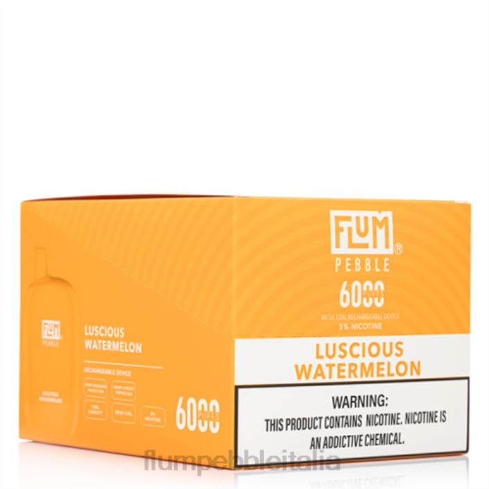Flum Pebble Italia | FLUM PEBBLES 6000 puff 10 confezioni anguria deliziosa 8FP051