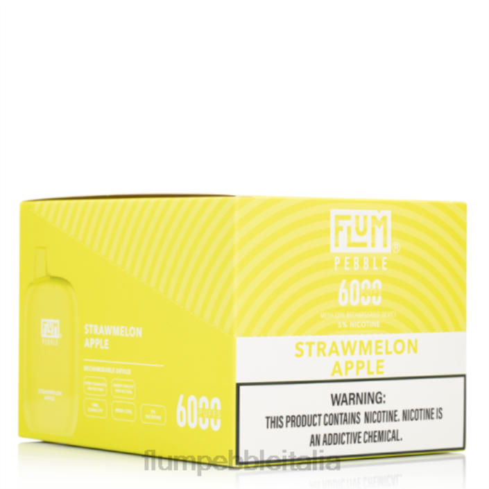 Flum Pebble Vape Price | FLUM PEBBLES 6000 puff 10 confezioni mela melone 8FP079