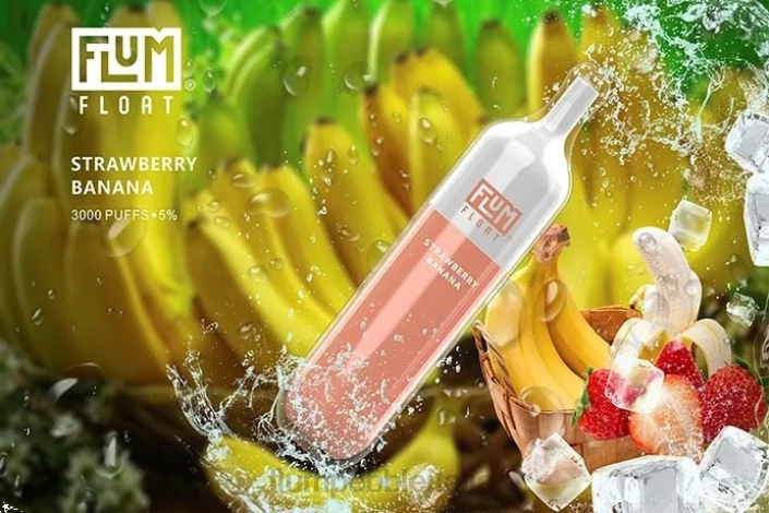 Flum Pebble Italia | FLUM FLOAT 3000 sbuffi banane alla fragola 8FP071